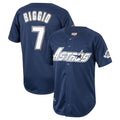 Ldoa H.Astros #7 Craig Biggio Player Navy Mitchell & Ness Cooperstown Collection 1994 Limited Stitched Jerseys