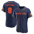 Ldoa H.Astros #8 Christian Walker Player Navy City Connect Limited Elite Home Stitched Jerseys