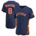 Ldoa H.Astros #8 Christian Walker Player Navy Home Limited Elite Stitched Jerseys