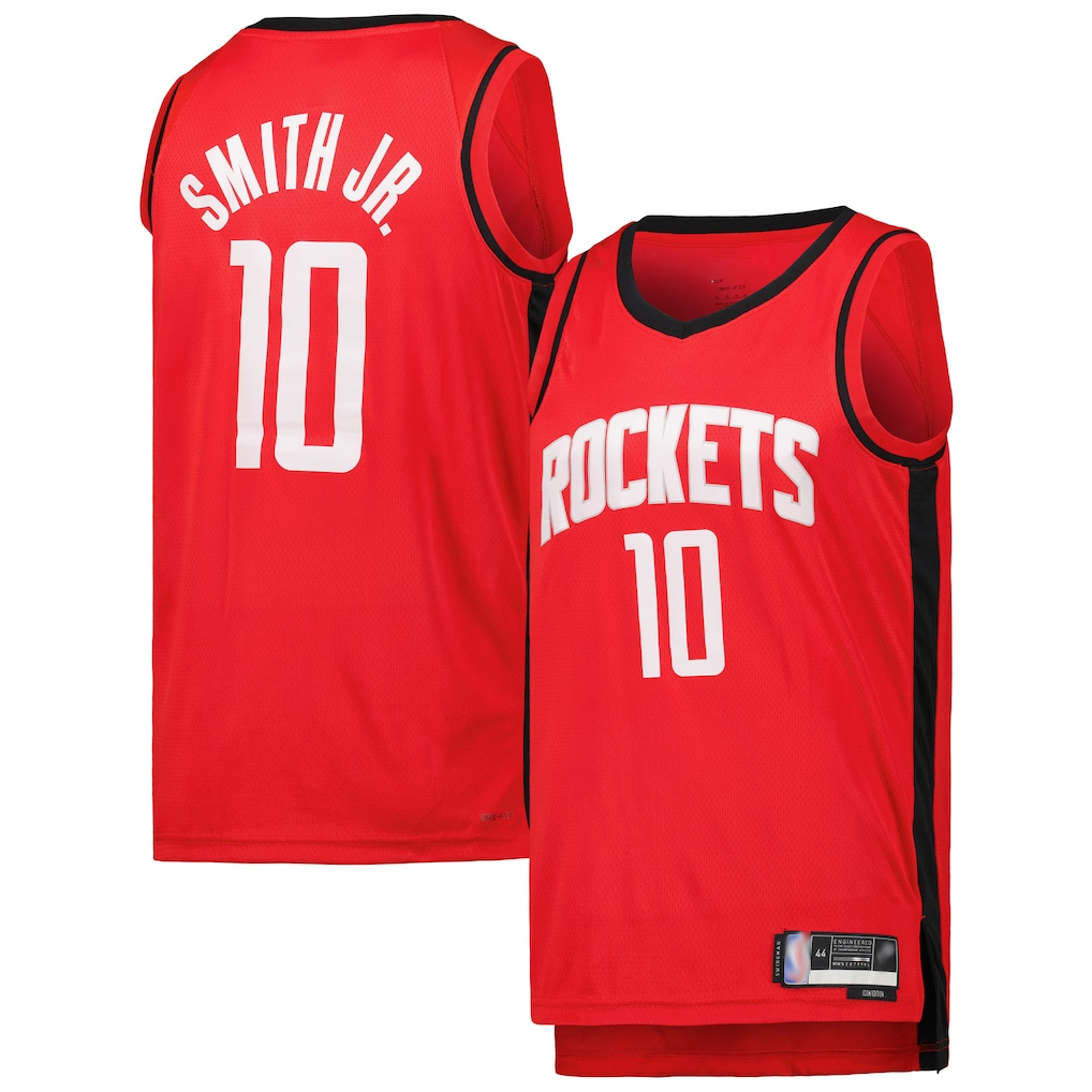 Ldoa H.Rockets #10 Jabari Smith Jr. Red Swingman Stitched Jerseys-Icon Edition