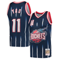 Ldoa H.Rockets #11 Yao Ming Mitchell & Ness Navy 2002-2003 Hardwood Classics Swingman Stitched Jerseys