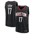 Ldoa H.Rockets #17 Tari Eason Black Fast Break Replica Player Stitched Jerseys-Statement Edition