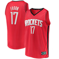 Ldoa H.Rockets #17 Tari Eason Red Fast Break Replica Player Stitched Jerseys-Icon Edition