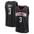 Ldoa H.Rockets #3 N'Faly Dante Black Fast Break Replica Player Stitched Jerseys-Statement Edition