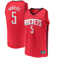Ldoa H.Rockets #5 Fred VanVleet Red Fast Break Replica Player Stitched Jerseys-Icon Edition
