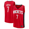 Ldoa H.Rockets #7 Kevin Durant Red Fast Break Replica Player Stitched Jerseys-Icon Edition
