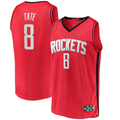 Ldoa H.Rockets #8 Jae'Sean Tate Red Fast Break Replica Stitched Jerseys-Icon Edition