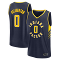 Ldoa I.Pacers #0 Tyrese Haliburton  Navy Fast Break Replica Jerseys - Icon Edition