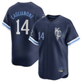 Ldoa KC.Royals #14 Jac Caglianone Player Navy City Connect Limited Home Stitched Jerseys