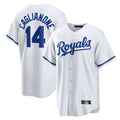Ldoa KC.Royals #14 Jac Caglianone Player White Home Game Stitched Jerseys