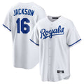 Ldoa KC.Royals #16 Bo Jackson Player White Home Game Stitched Jerseys