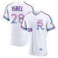 Ldoa KC.Royals #28 Kyle Isbel Player White 2026 City Connect Limited Elite Home Stitched Jerseys