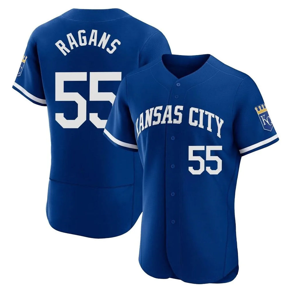 Ldoa KC.Royals #55 Cole Ragans Player Royal City Connect Limited Elite Home Game Stitched Jerseys