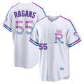 Ldoa KC.Royals #55 Cole Ragans Player White 2026 City Connect Limited Home Stitched Jerseys