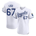 Ldoa KC.Royals #67 Seth Lugo Player White Alt Limited Elite Home Stitched Jerseys