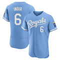 Ldoa KC.Royals #6 Jonathan India Player Light Blue Alt Limited Elite Home Stitched Jerseys
