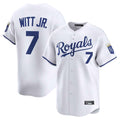 Ldoa KC.Royals #7 Bobby Witt Jr. Player White Alt Limited Home Stitched Jerseys