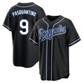 Ldoa KC.Royals #9 Vinnie Pasquantino Player Black Carbon Fashion Home Game Stitched Jerseys