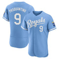 Ldoa KC.Royals #9 Vinnie Pasquantino Player Light Blue Alt Limited Elite Home Stitched Jerseys