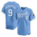 Ldoa KC.Royals #9 Vinnie Pasquantino Player Light Blue Alt Limited Home Stitched Jerseys