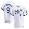 Ldoa KC.Royals #9 Vinnie Pasquantino Player White Alt Limited Home Stitched Jerseys