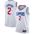 Ldoa LA.Clippers #2 Kawhi Leonard White Swingman Stitched Jerseys - Association Edition