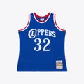 Ldoa LA.Clippers #32 Bill Walton Mitchell & Ness Royal 1984-85 Swingman Stitched Jerseys