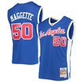 Ldoa LA.Clippers #50 Corey Maggette Mitchell & Ness Royal 2002-2003 Hardwood Classics Swingman Stitched Jerseys