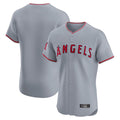 Ldoa LA.Angels Gray Home Limited Elite Blank Player Stitched Jerseys