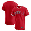 Ldoa LA.Angels Red Home Limited Elite Blank Player Stitched Jerseys