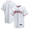 Ldoa LA.Angels White Home Game Blank Player Stitched Jerseys