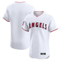 Ldoa LA.Angels White Limited Elite Home Blank Player Stitched Jerseys
