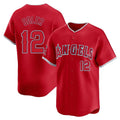Ldoa LA.Angels #12 Jorge Soler Player Red Home Limited Stitched Jerseys