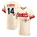 Ldoa LA.Angels #14 Logan O'Hoppe Player Cream City Connect Limited ELite Home Stitched Jerseys