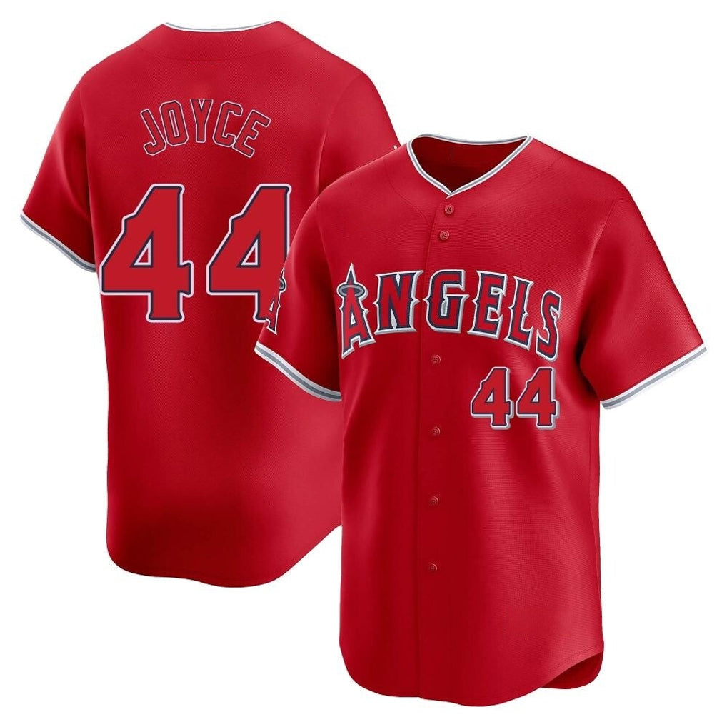Ldoa LA.Angels #44 Ben Joyce Player Red Home Limited Stitched Jerseys