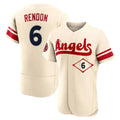 Ldoa LA.Angels #6 Anthony Rendon Player Cream City Connect Limited ELite Home Stitched Jerseys