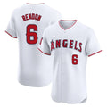 Ldoa LA.Angels #6 Anthony Rendon Player White Limited Elite Stitched Home Jerseys