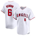 Ldoa LA.Angels #6 Anthony Rendon Player White Limited Home Stitched Jerseys