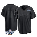 Ldoa LA.Dodgers #11 Roki Sasaki Player Black World Series Pitch Fashion T-shirt Stitched Jerseys
