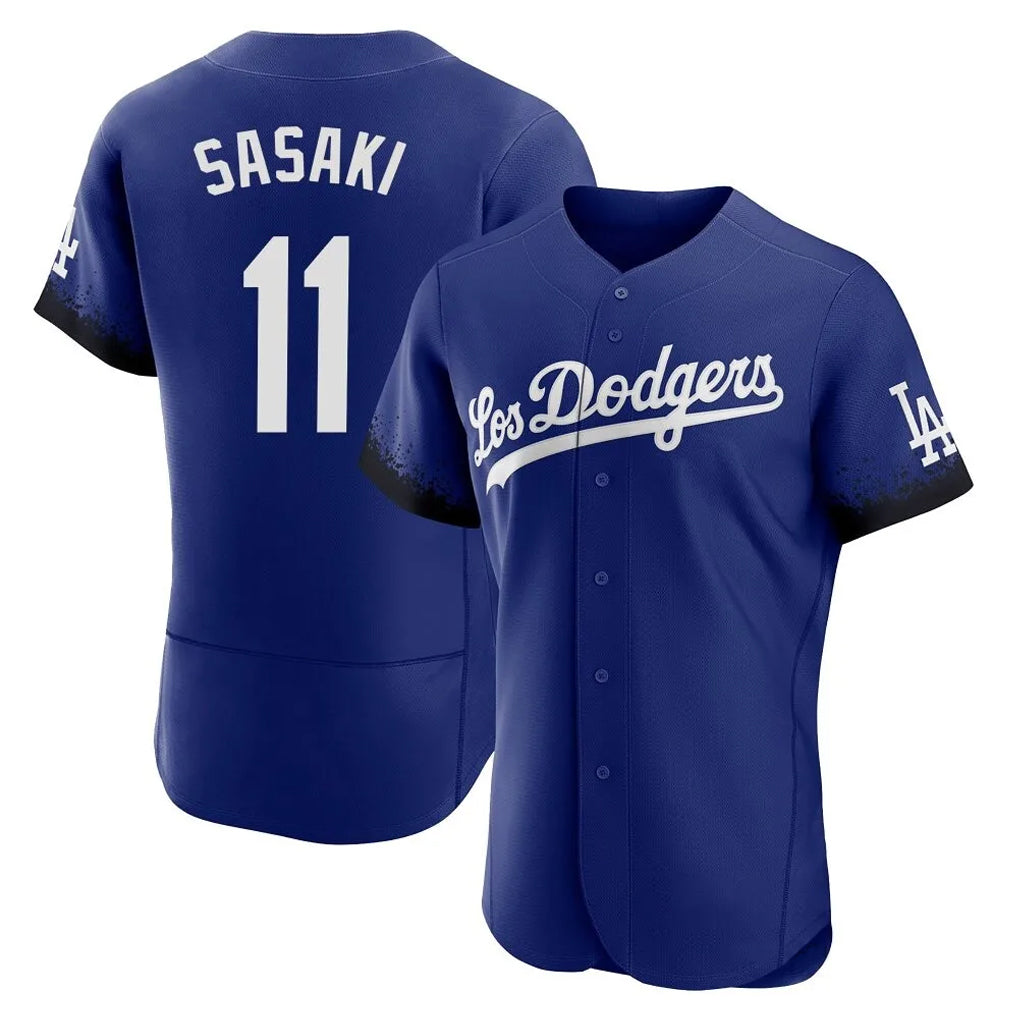 Ldoa LA.Dodgers #11 Roki Sasaki Player Royal City Connect Elite Home Stitched Jerseys