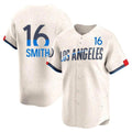 Ldoa LA.Dodgers #16 Will Smith Player Cream City Connect Limited Home Stitched Jerseys