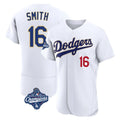 Ldoa LA.Dodgers #16 Will Smith Player Gold White World Series Meet 2026 Collection Stadium Limited Elite Stitched Jerseys