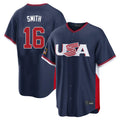 Ldoa LA.Dodgers #16 Will Smith Player Navy USA 2026 World Classic Limited Home Stitched Jerseys