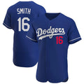 Ldoa LA.Dodgers #16 Will Smith Player Royal Limited Elite Home Stitched Jerseys