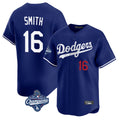 Ldoa LA.Dodgers #16 Will Smith Player Royal World Series Meet Limited Home Stitched Jerseys