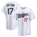 Ldoa LA.Dodgers #17 Shohei Ohtani Player Gold White 2026 Collection Stadium Limited Stitched Jerseys