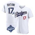 Ldoa LA.Dodgers #17 Shohei Ohtani Player Gold White World Series Meet 2026 Collection Stadium Limited Elite Stitched Jerseys