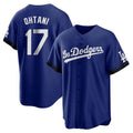 Ldoa LA.Dodgers #17 Shohei Ohtani Player Royal City Connect Home Game Stitched Jerseys