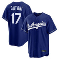 Ldoa LA.Dodgers #17 Shohei Ohtani Player Royal Game Stitched Jerseys