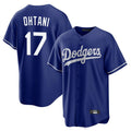 Ldoa LA.Dodgers #17 Shohei Ohtani Player Royal Home Game Stitched Jerseys